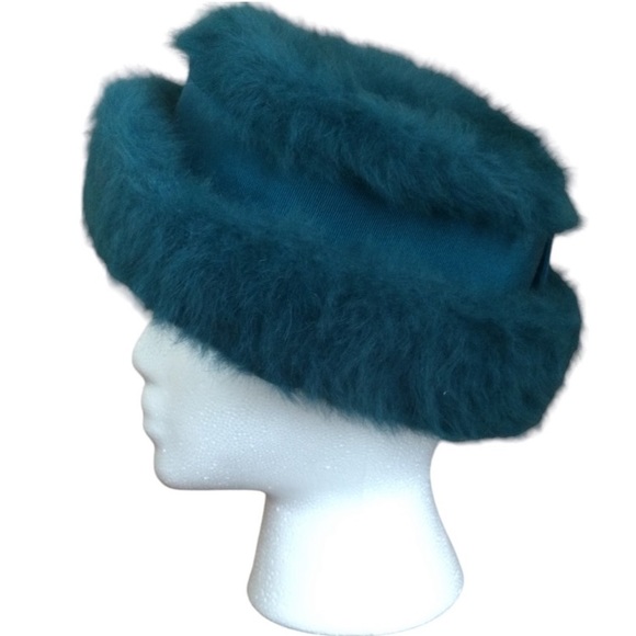 Toscano Palmer wool fur vintage hat - Picture 6 of 8